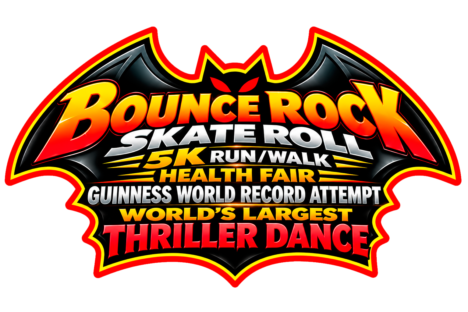 Bounce Rock Skate Roll logo