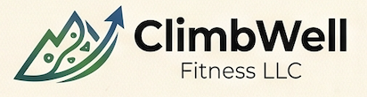 ClimbWell Fitness Logo (Horizontal)